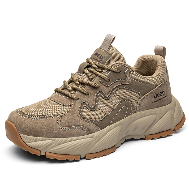Мужские треккинговые кроссовки Jeep Hiking Shoes (сине-серые)