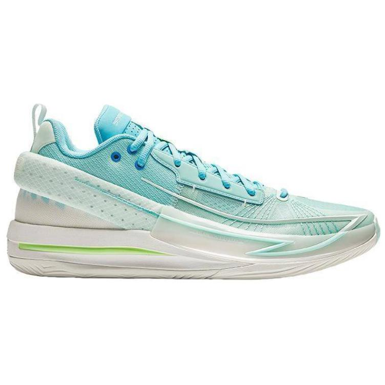 Anta Fengmang 1 Abrasion Resistant Breathable Basketball Shoes Men’s Ice Blue