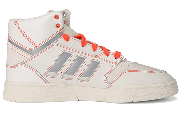Кеды adidas originals Drop Step (бело-оранжево-серые) — фото 2