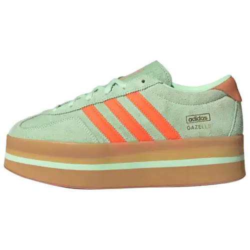 Gazelle Wmns Adidas Originals Stack 'Semi Green Spark Solar Orange' Women's