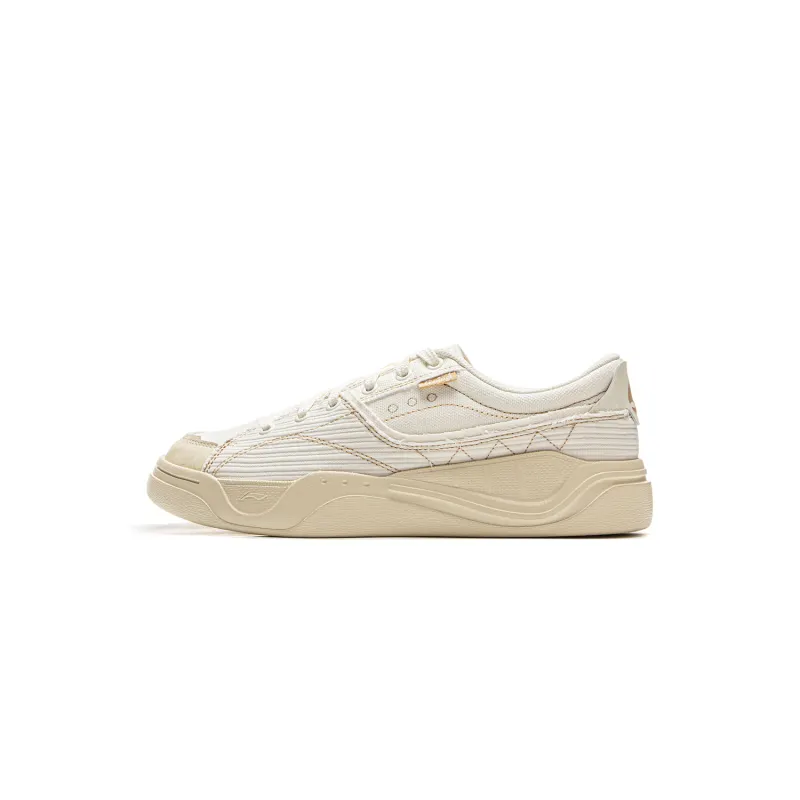 Li Ning Light Sail Low top Canvas Shoes Unisex Ecru