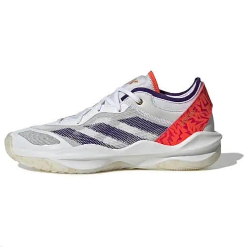 Adidas Adizero Select 2.0 Slip Resistant Abrasion Resistant Low top Basketball Shoes Unisex Gray Red
