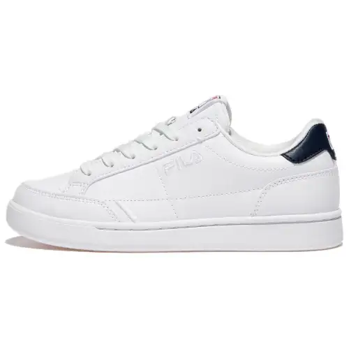 FILA Elite Coat V3 Cushioning Abrasion Resistant Cushioning, Wear Resistant Low top Skateboard Shoes Unisex Black White