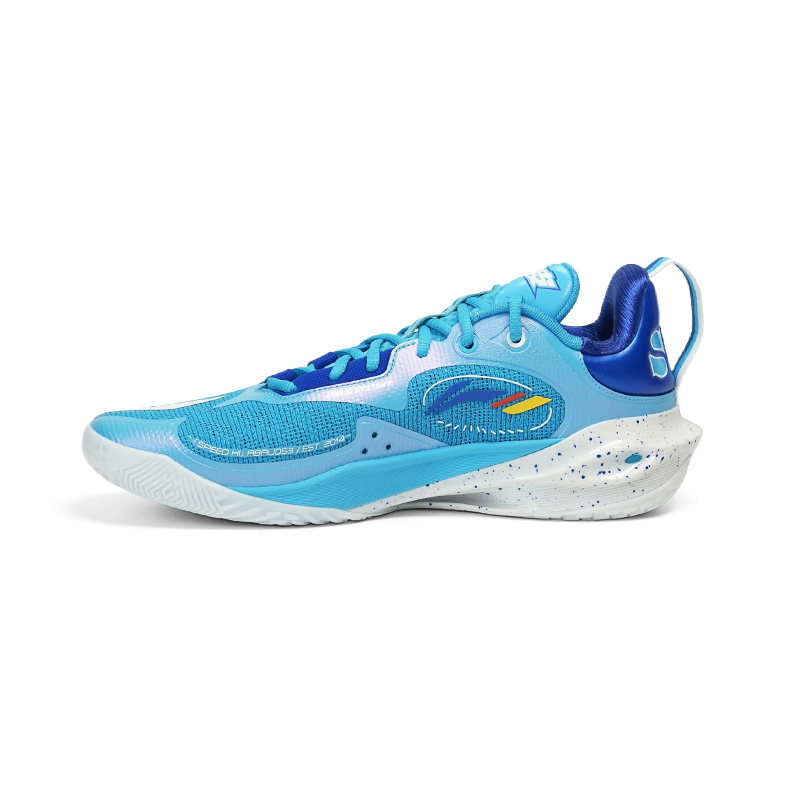 Li Ning Speed 11 Low top Basketball Shoes Men’s Light Blue