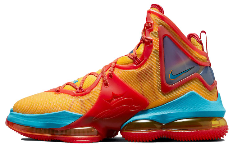 Nike Lebron 19 Slam Dunk High Top Basketball Shoes Men and Women Blue