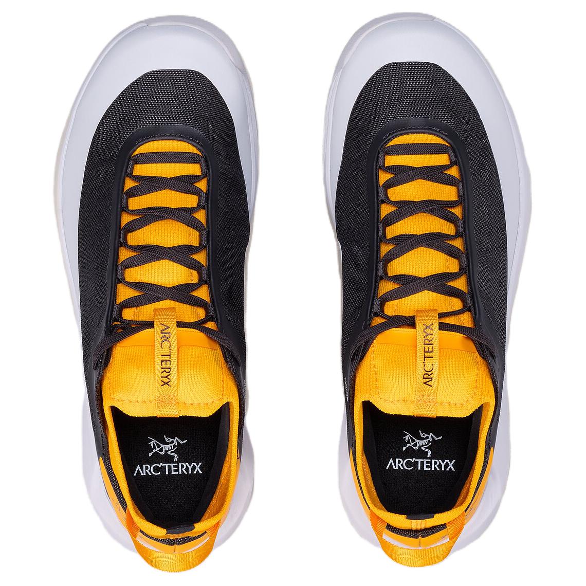 Arc’teryx Vertex Alpine Slip Resistant, Abrasion Resistant, Lightweight Low top Hiking Shoes Women’s Gray Yellow