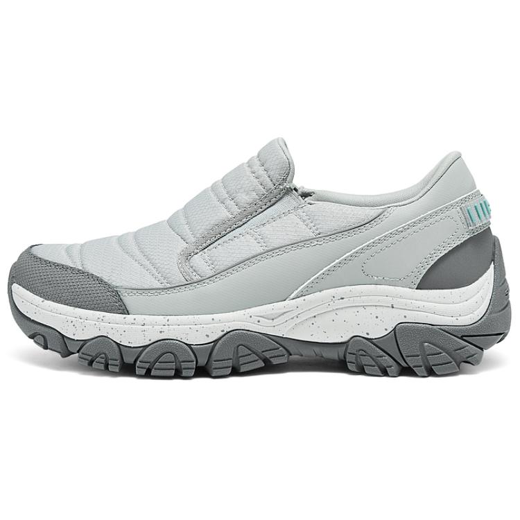 Skechers OUTDOOR Breathable Abrasion Resistant Breathable And Wear resistant Low top Hiking Shoes Women’s Light Gray