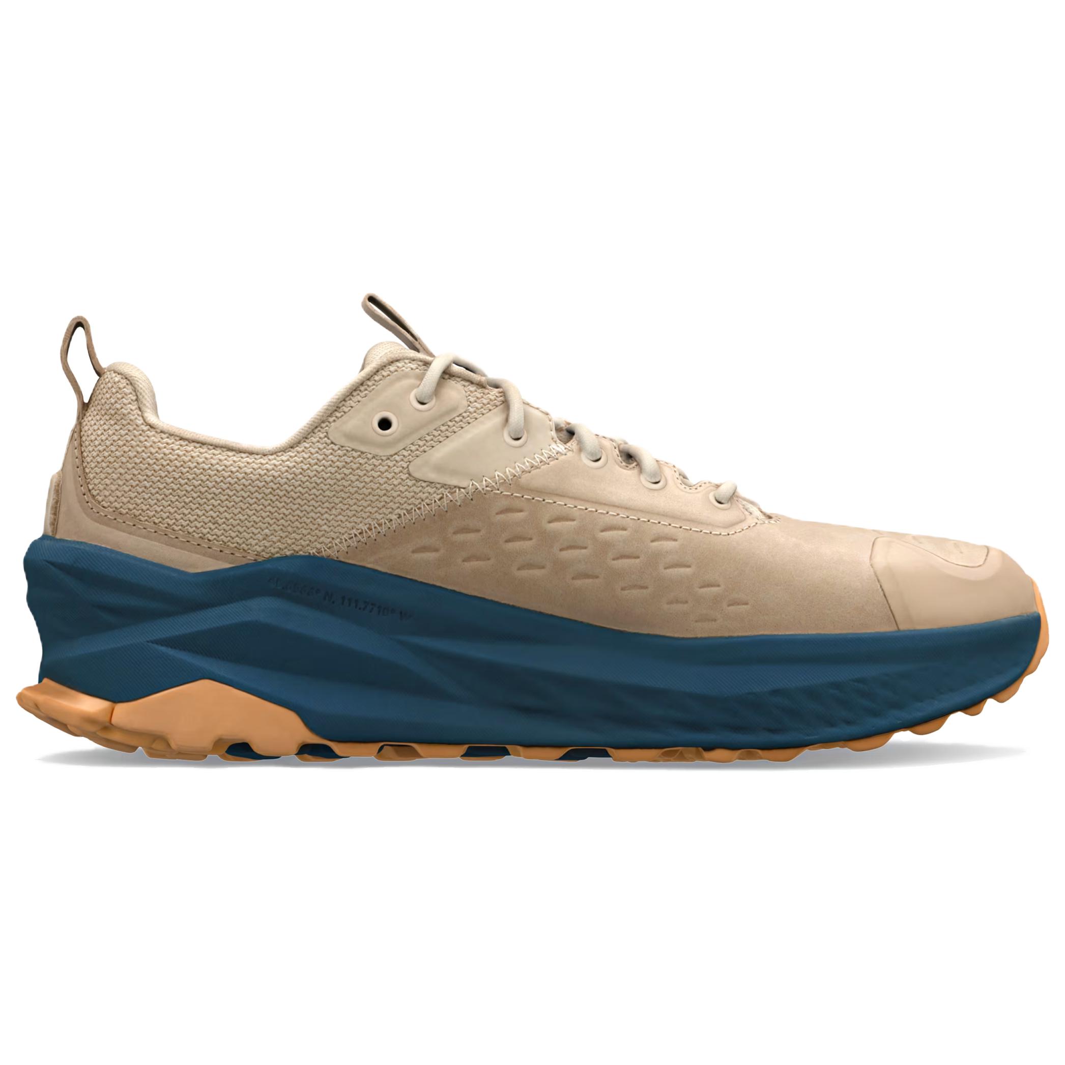 Altra OLYMPUS 6 Slip Resistant Abrasion Resistant Low top Mountaineering Shoes Men’s Beige