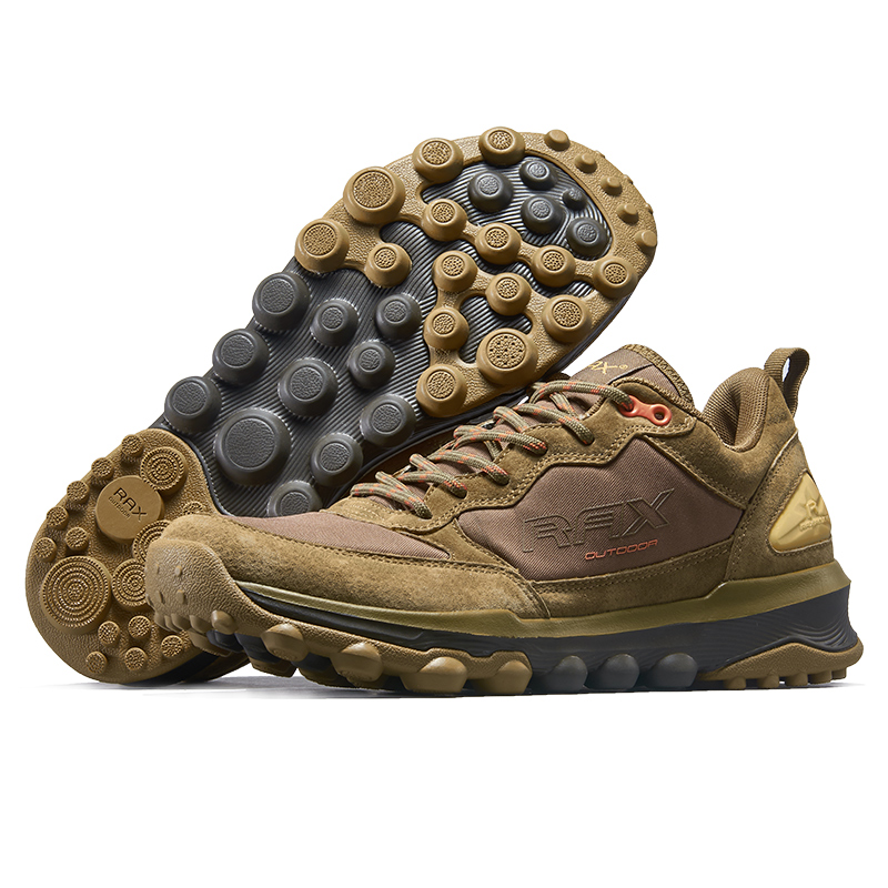 RAX Slip Resistant Low top Outdoor Shoes Men’s Brown