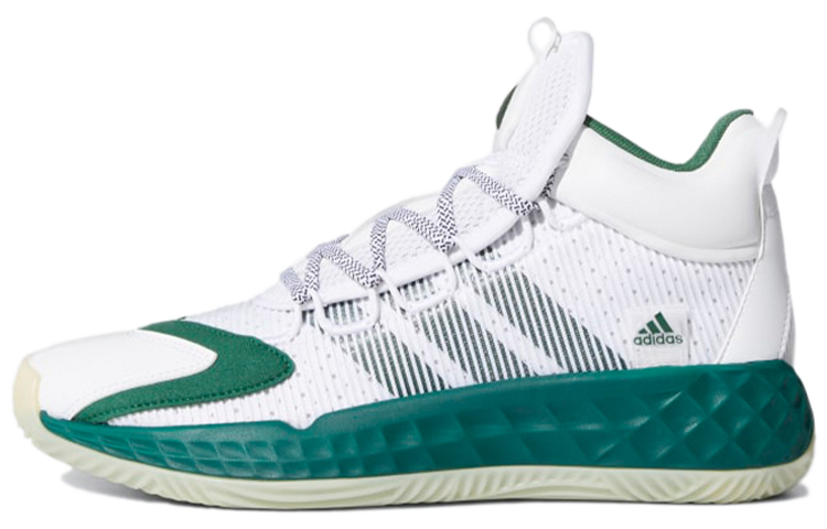Adidas Pro Boost Mid 'White Team Dark Green'