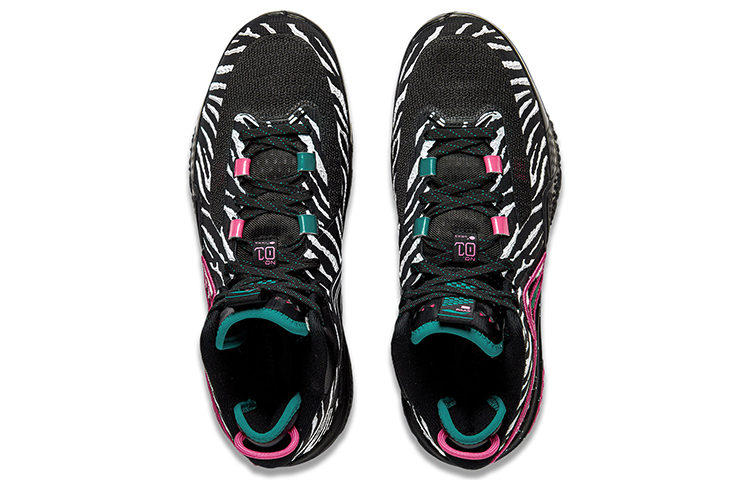 Li Ning Jie Ao Beast Slip Resistant, Abrasion Resistant, Support, Lightweight, Rebound Mid top Basketball Shoes Men’s
