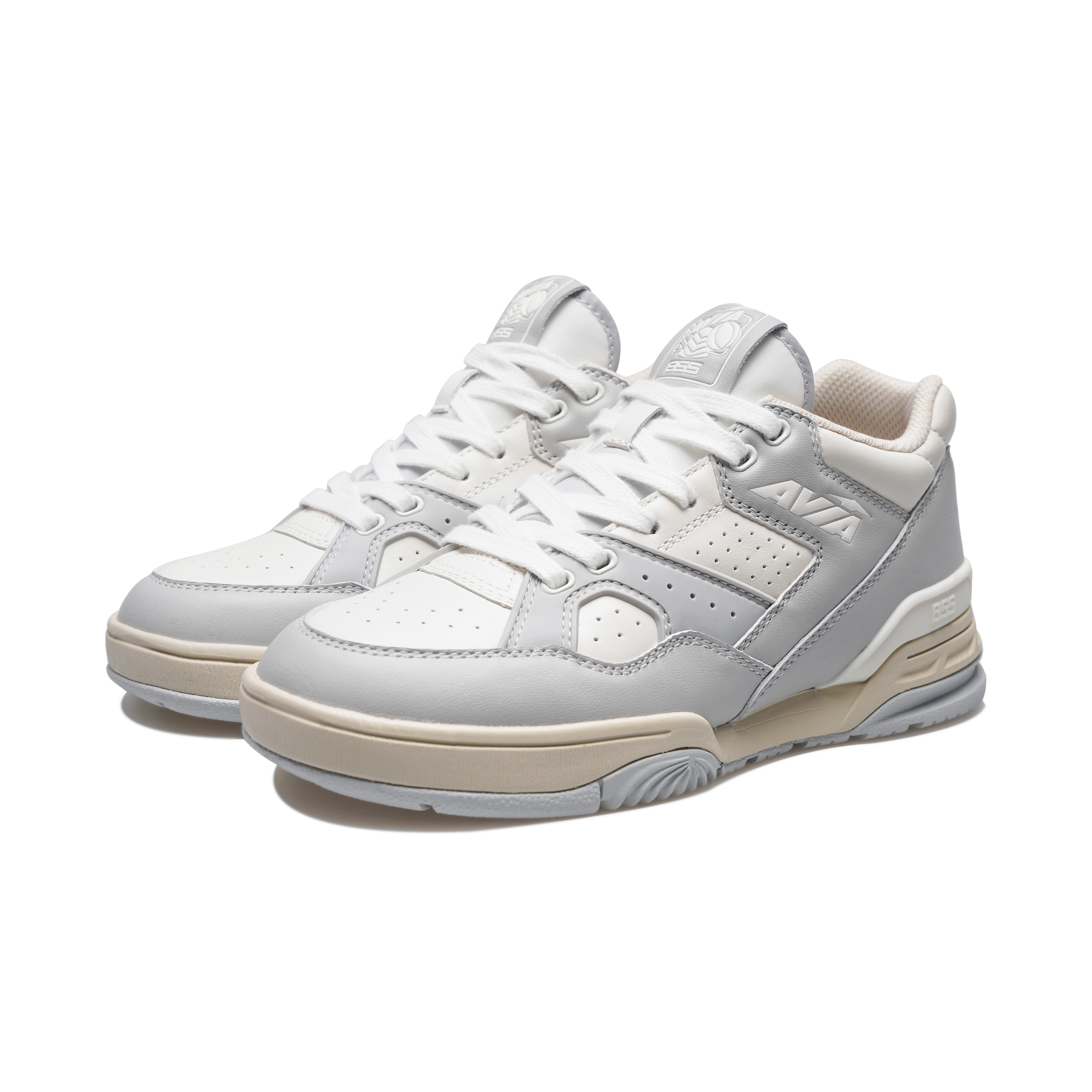 AVIA 855L Low top Vintage Basketball Shoes Women’s White Gray