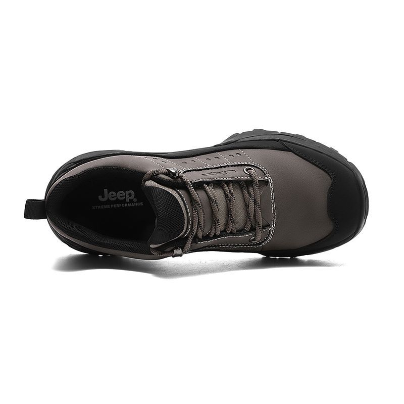 Jeep Textile, Split Cow Leather Low top Mountaineering Shoes Men’s