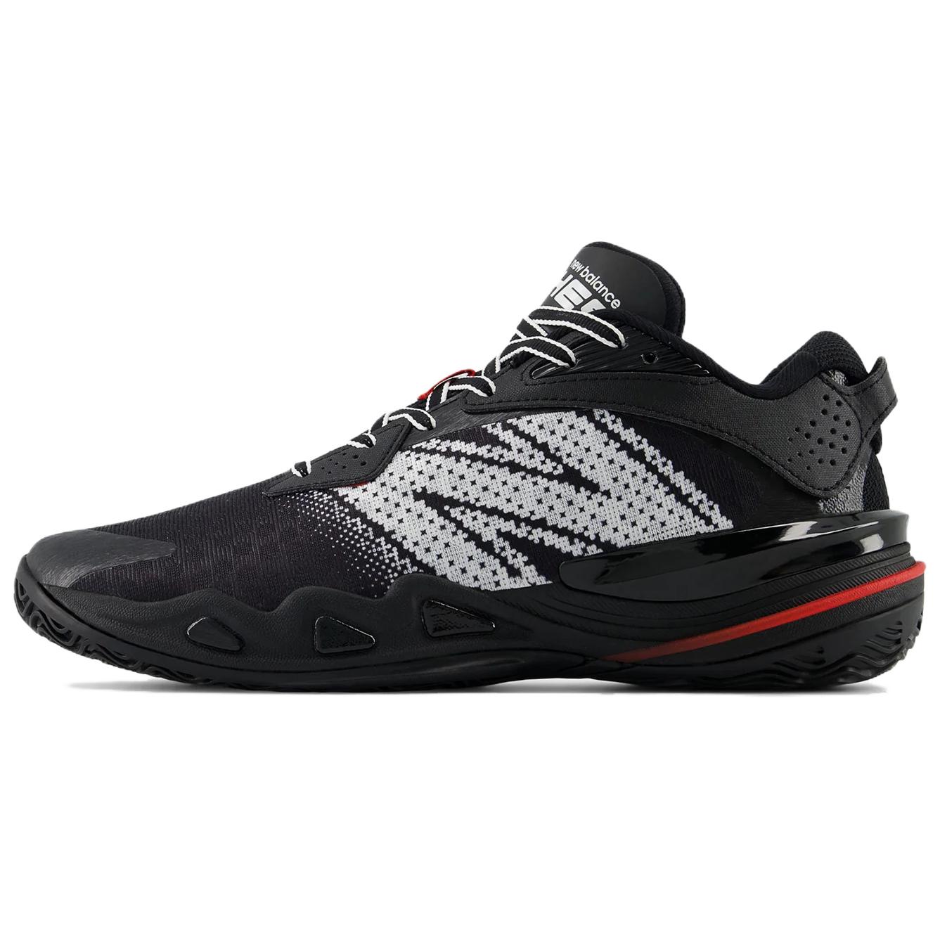 Кроссовки New Balance New Balance Hesi Low V2 (черно-белые)