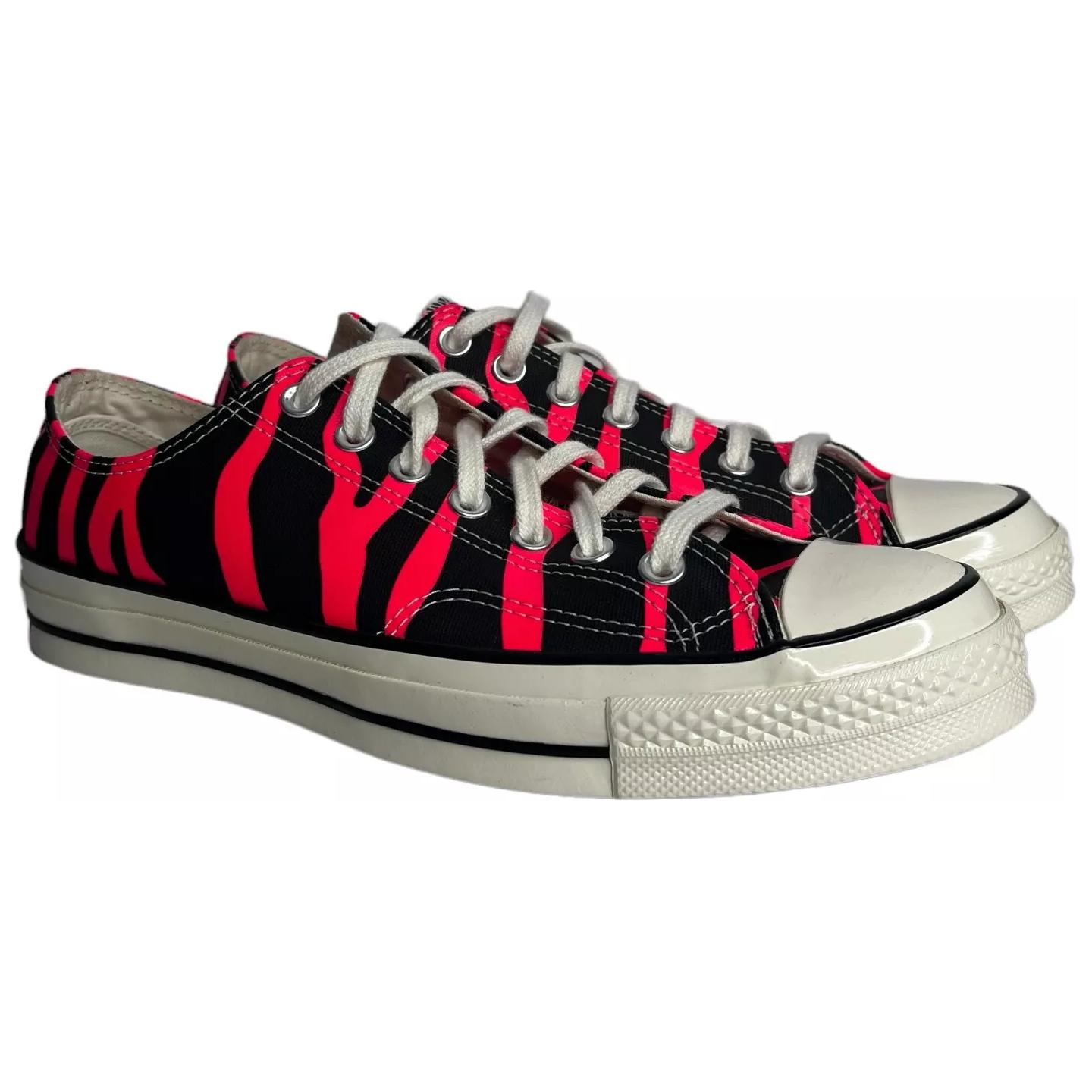 Кеды Converse Chuck Taylor All Star 1970s (красно-черные) — Красный / чёрный — фото 3