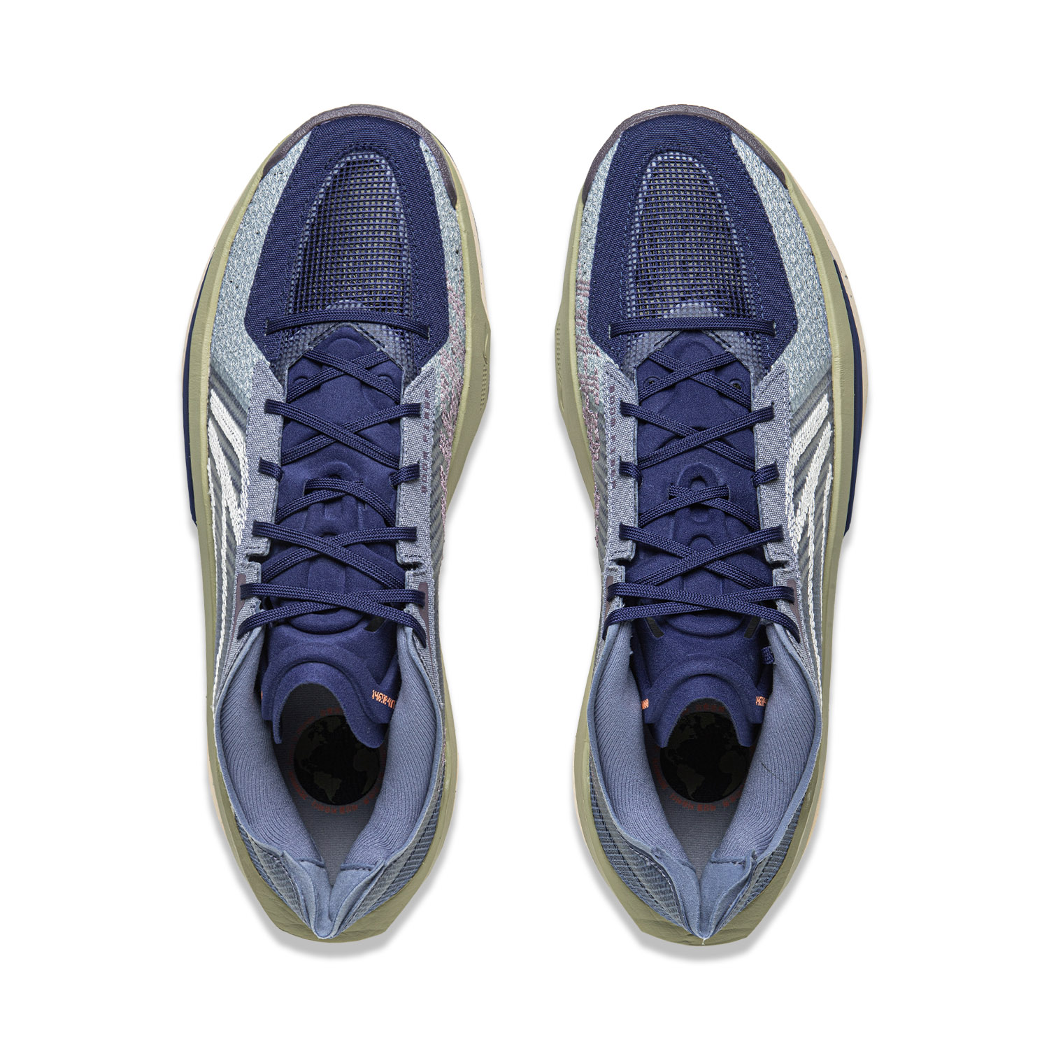 Li Ning ULTRALIGHT Cushioning Slip Resistant Abrasion Resistant Lightweight Rebound Grip Low top Basketball Shoes Men’s