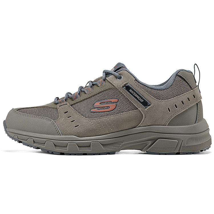 Skechers OUTDOOR MENS Wear resistant And Lightweight Low top Mountaineering Shoes Men’s Taupe
