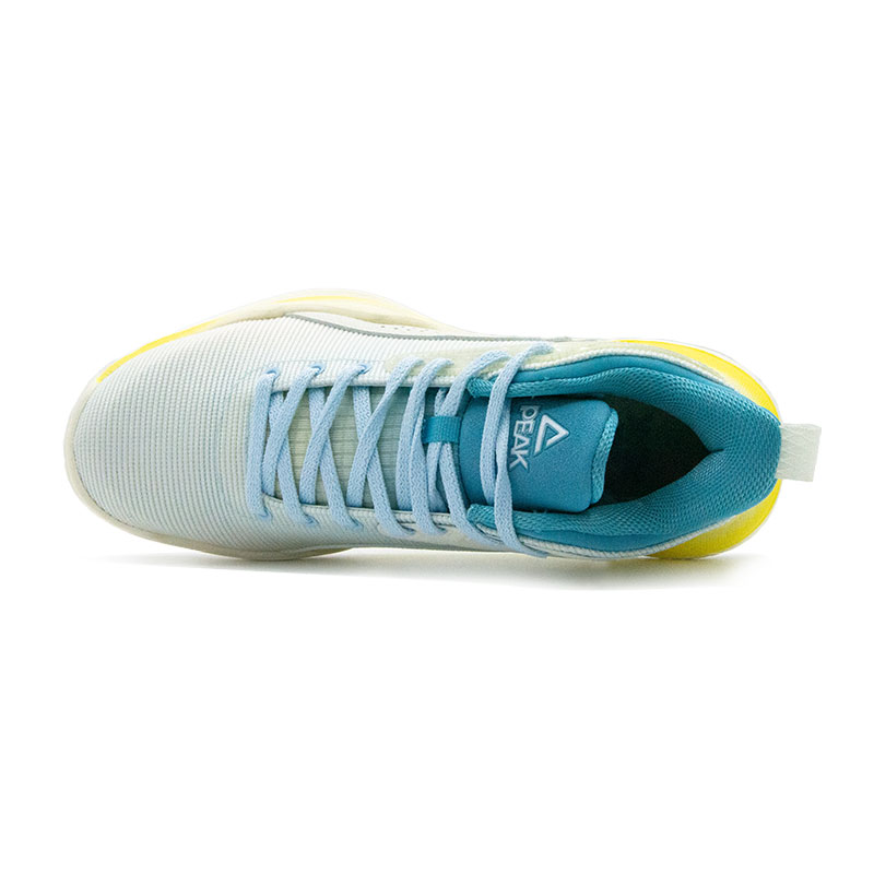 PEAK Cavalry 2 Cushioning, Wear Resistant Low top Basketball Shoes Men’s White Blue