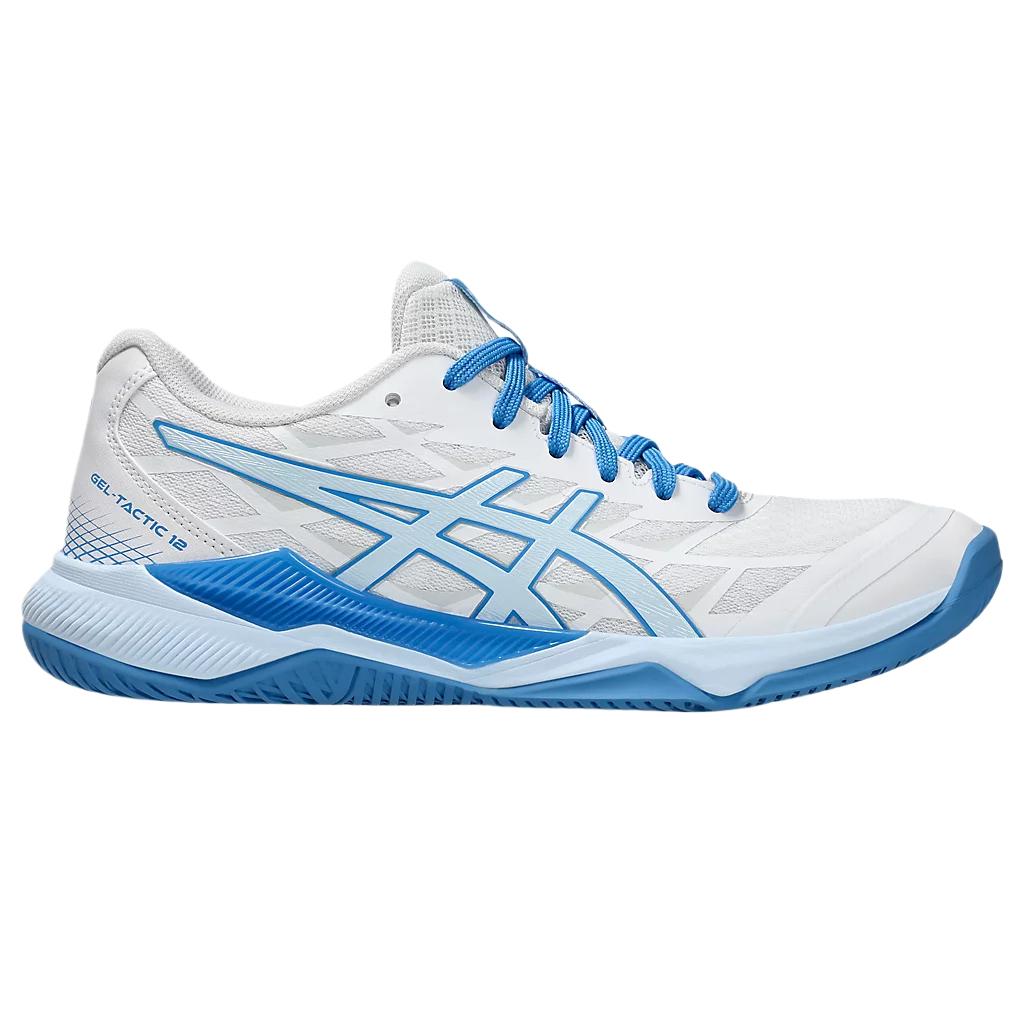 ASICS Gel Tactic 12 White Light Blue Women’s