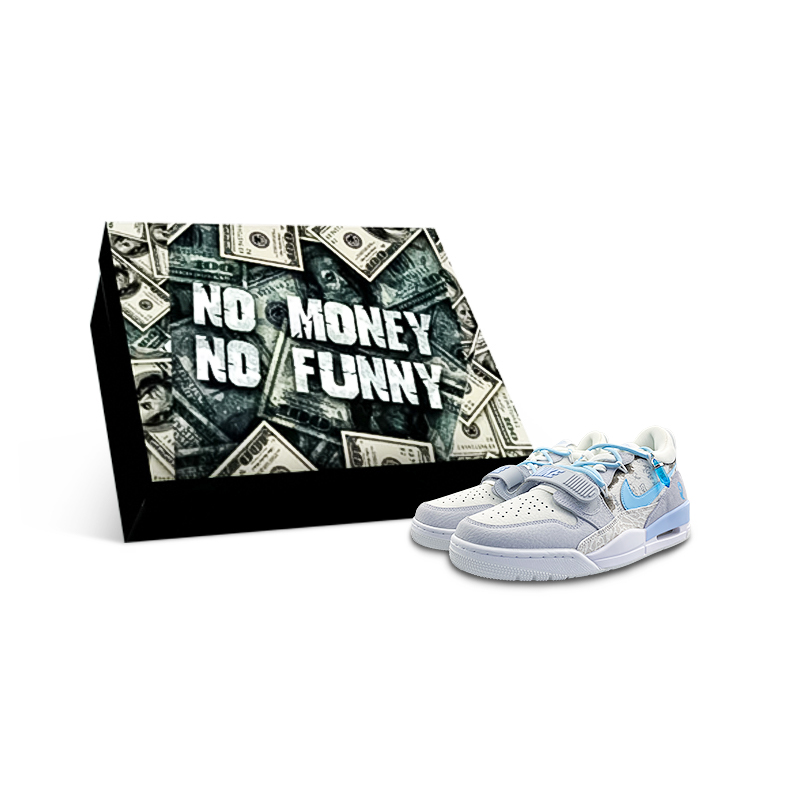 Jordan Legacy 312 Low top Vintage Basketball Shoes Men’s Blue White