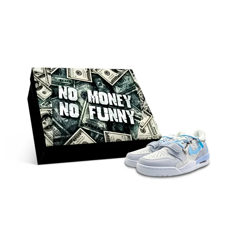 Jordan Legacy 312 Low top Vintage Basketball Shoes Men's Blue White