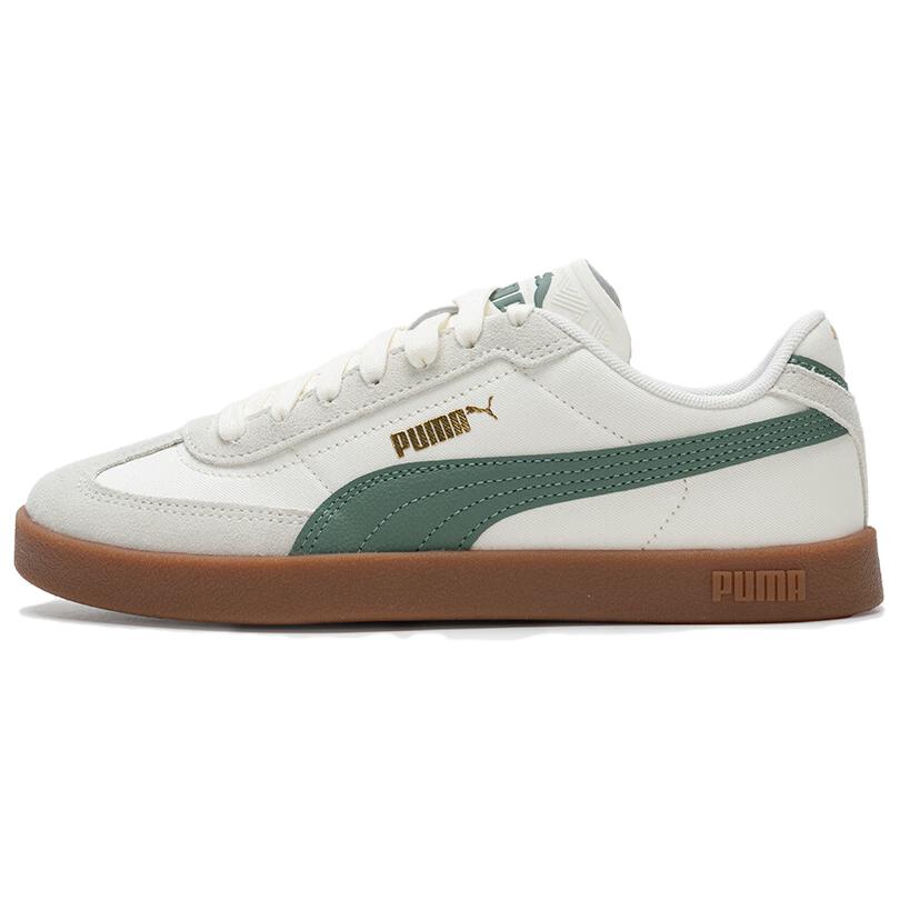 Кеды PUMA PUMA Club 2 Era Canvas (бело-зеленые)