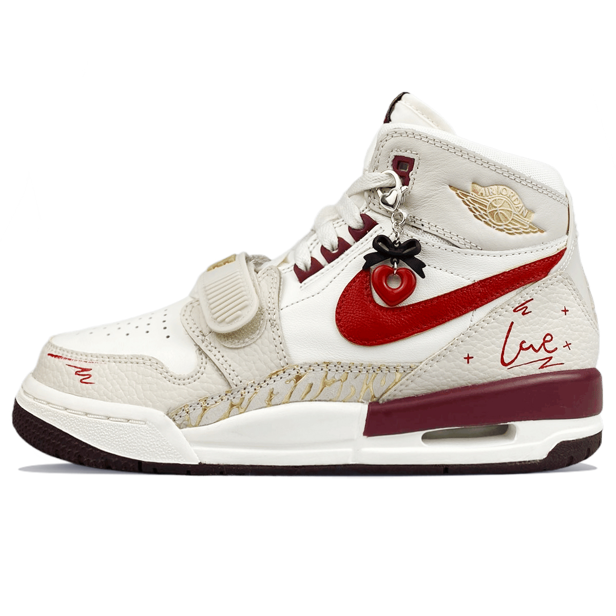 Jordan Legacy 312 CNY ‘Year Of The Snake Limited’ Leather Slip Resistant Abrasion Resistant High top