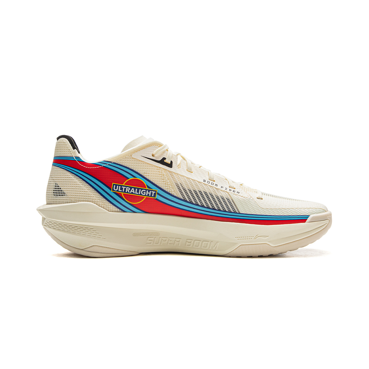Li Ning ULTRALIGHT Basketball Shoes Men’s Low Top Ecru