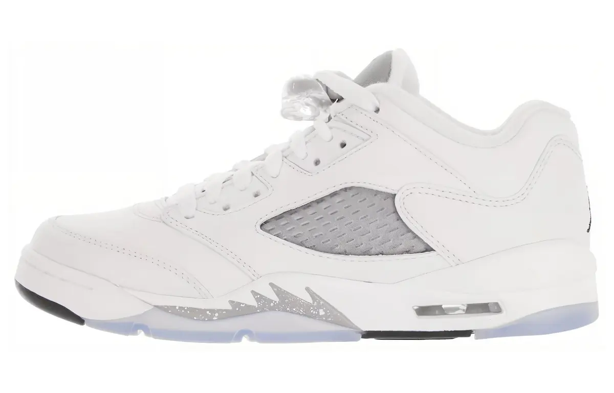 Air Jordan 5 Low 'White Wolf Grey' Gs