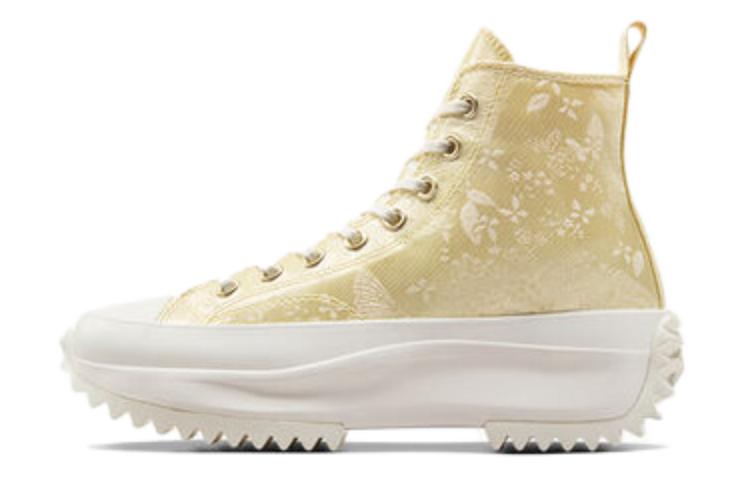 Run Star Converse Hike Platform High 'Golden Butterfly' Women's