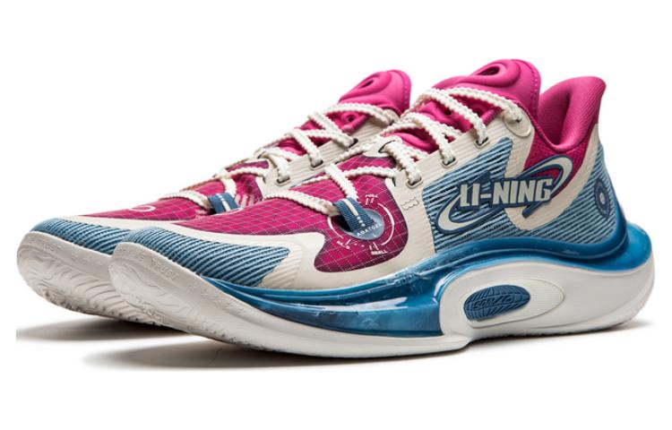 Li Ning SONIC 11 Astro S2 Flat Textile, Synthetic Leather Cushioning Slip Resistant Abrasion Resistant Low top