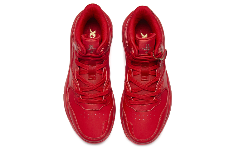XTEP Cushioning Slip Resistant Abrasion Resistant Cushioning Slip Resistant Abrasion Resistant Mid top Basketball Shoes