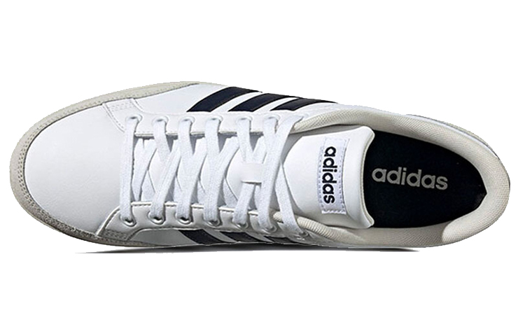 Мужские кеды adidas neo Caflaire (бело-серые) — фото 4