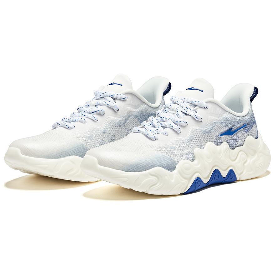 Erke Chaos 3.0 Cushioning Abrasion Resistant Cushioning, Wear Resistant Low top Training Shoes Men’s White Blue