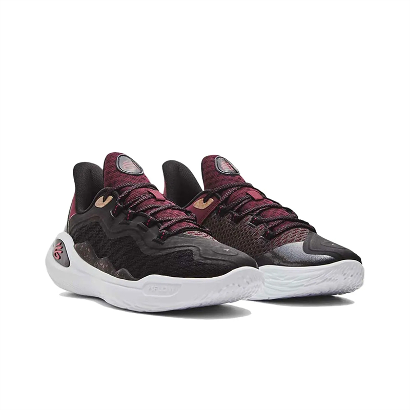 Under Armour Curry 11 Wear resistant And Lightweight Low top Basketball Shoes Unisex Black
