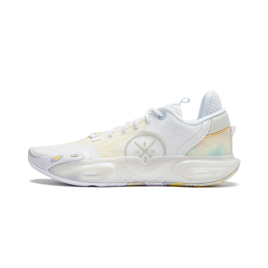 Li Ning All City 12 Basketball Shoes Men's Low Top Standard White