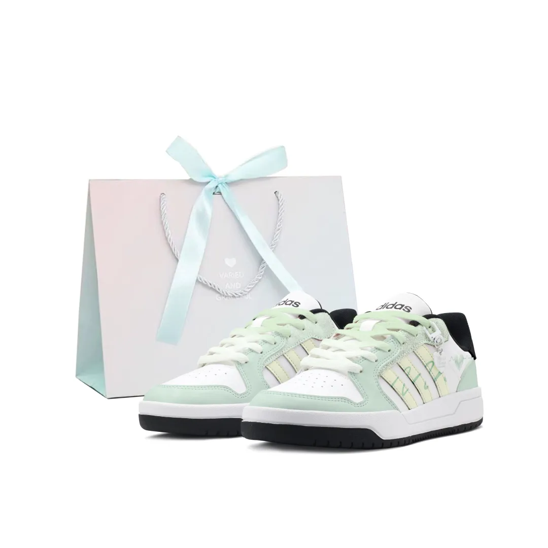 Adidas Neo Entrap Abrasion Resistant Low top Vintage Basketball Shoes Unisex
