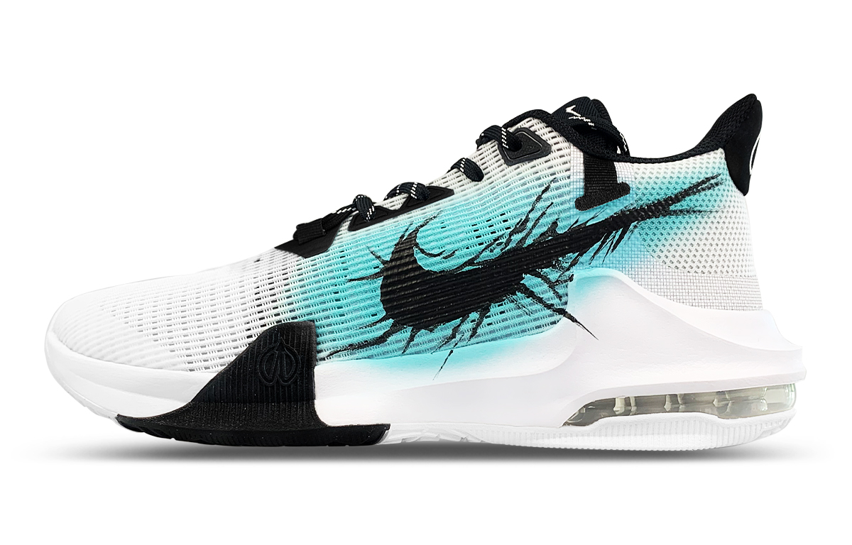 Nike Air Max Impact 3 Low top Basketball Shoes Men’s Blue White