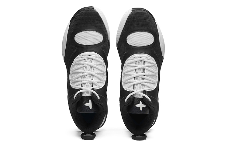 EQLZ EQUALIZER Sphere Basketball Shoes Men’s Low Top Black/White