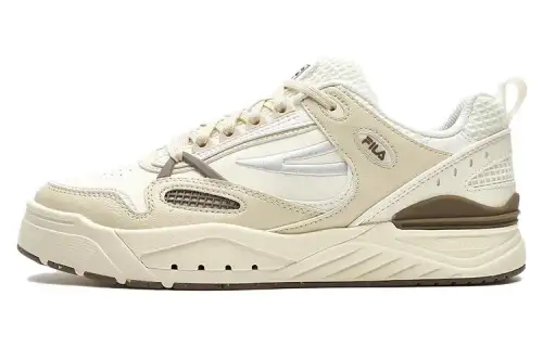 FILA Slam 22 Skate Shoes 'White Beige Brown' Women's