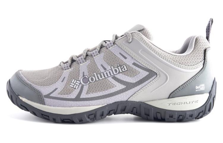 Columbia Cushioning Slip Resistant Abrasion Resistant Low top Hiking Shoes Men’s Gray