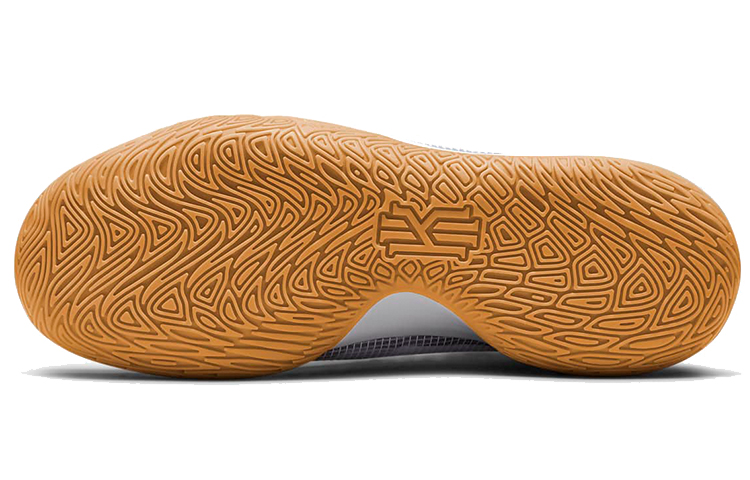 Мужские кроссовки Nike Flytrap 4 Kyrie EP (черный / белый / серый) — Чёрный / белый / серый — фото 6