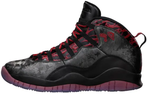 Jordan Air Jordan 10 Retro DB 'Doernbecher' Mid top Vintage Basketball Shoes Men's Elk Ash