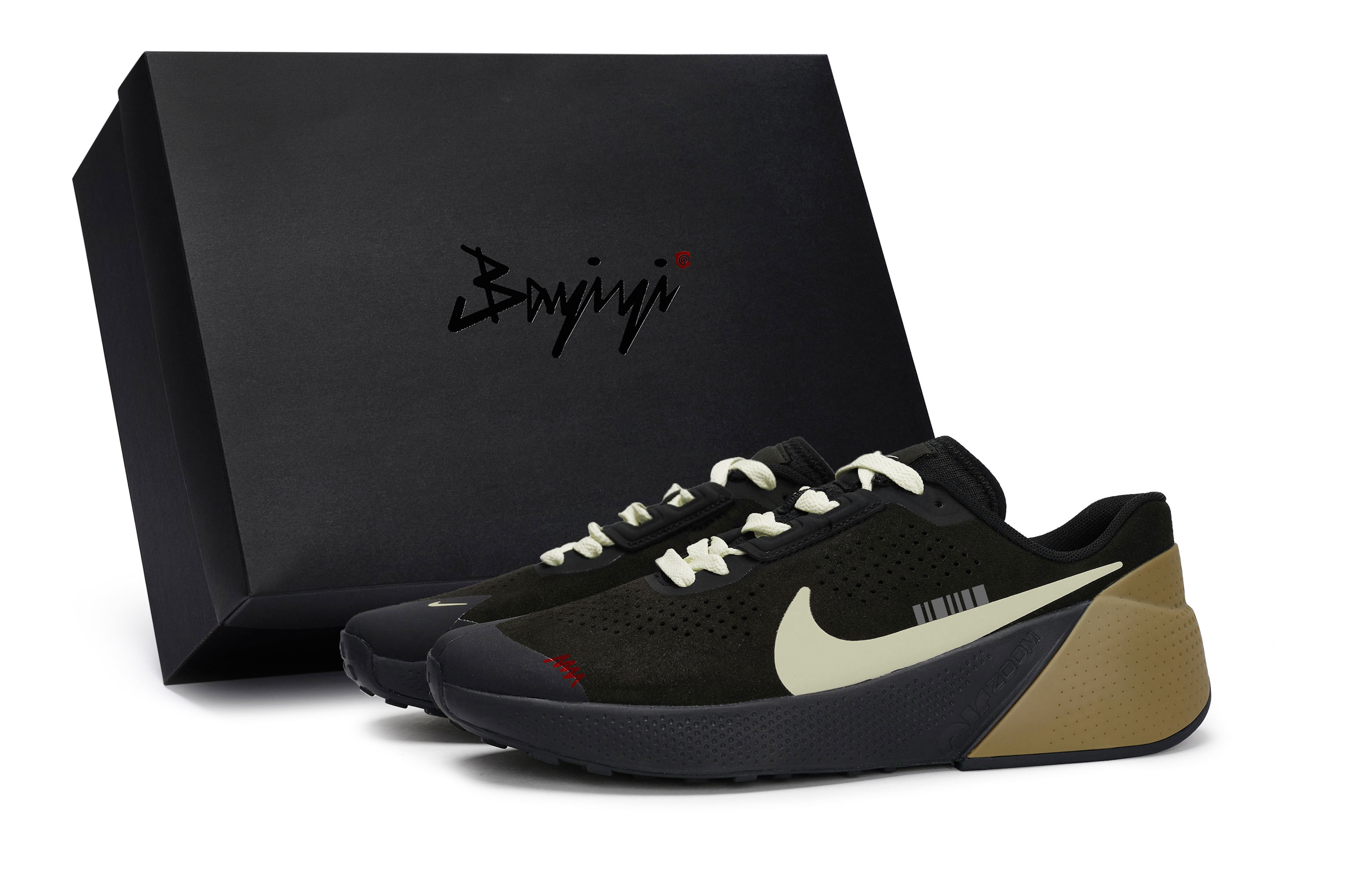 Nike Air Zoom TR 1 811 Manufacturing, Star Domain Battleship Beige Yellow, Special Shoe Box