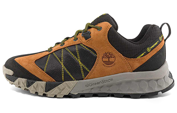 Мужские кроссовки Timberland (черно-коричневые)