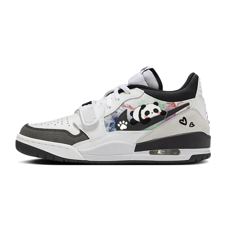 Jordan Legacy 312 Vintage Basketball Shoes Men’s Mid Top Black/White