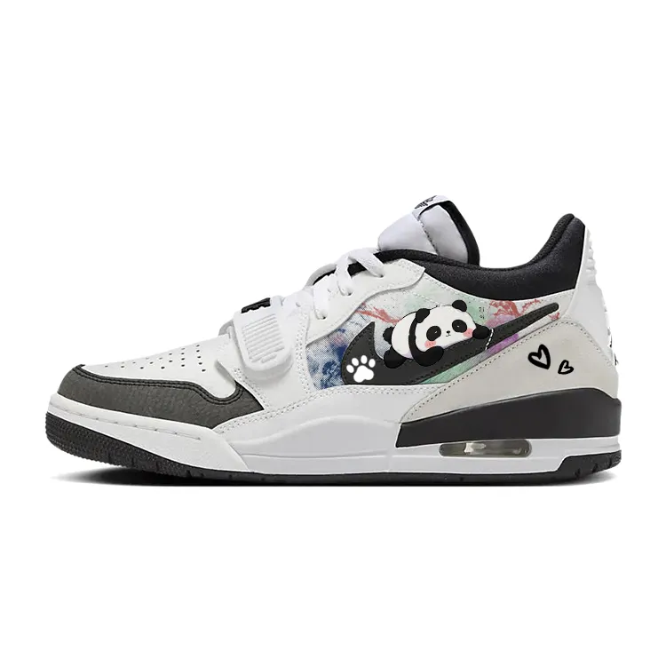 Jordan Legacy 312 Vintage Basketball Shoes Men's Mid Top Black/White