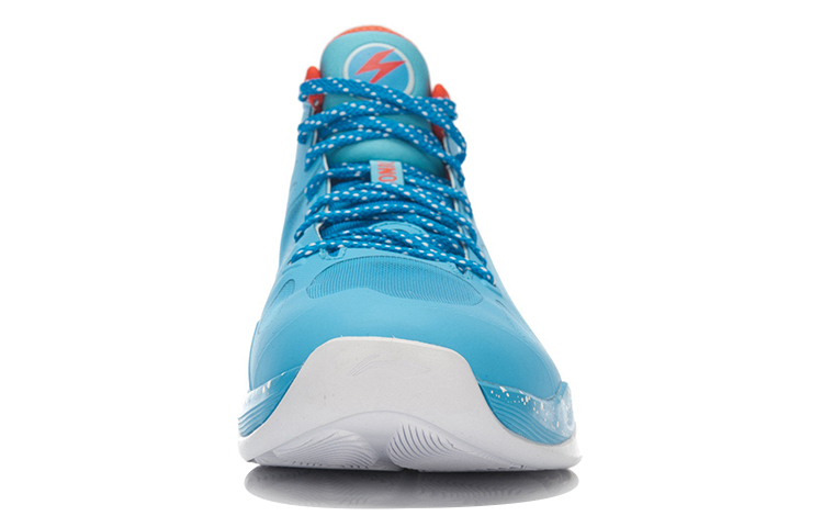 Li Ning SONIC 4 Textile, Split Cow Leather Slip Resistant Abrasion Resistant Cushioning Support