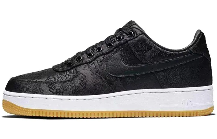 Nike X Fragment Design X Clot Air Force 1 'Black Silk'