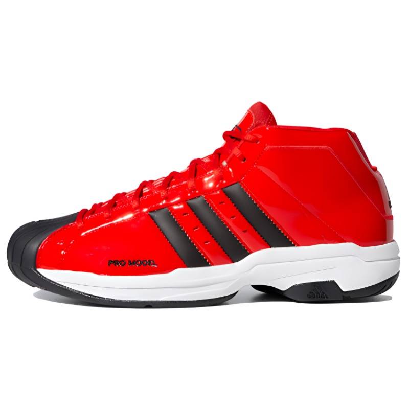 Мужские кроссовки adidas PRO Model 2G (красно-черные)